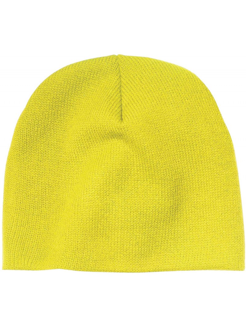 Skullies & Beanies Port & Company CP91 Beanie Cap - Neon Yellow - CQ18L7Z070M $9.86