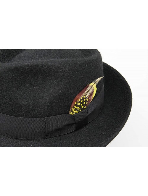 Fedoras Alpaca Doyle - Teardrop Fedora Hat - Premium Alpaca Wool Felt - Crushable for Travel - Water Resistant - Unisex - CW1...