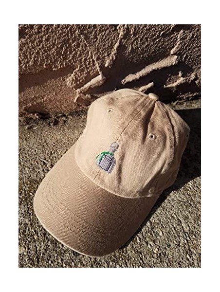 Baseball Caps Patron Style Dad Hat Washed Cotton Polo Baseball Cap - Khaki - C4187QME5WM $23.62