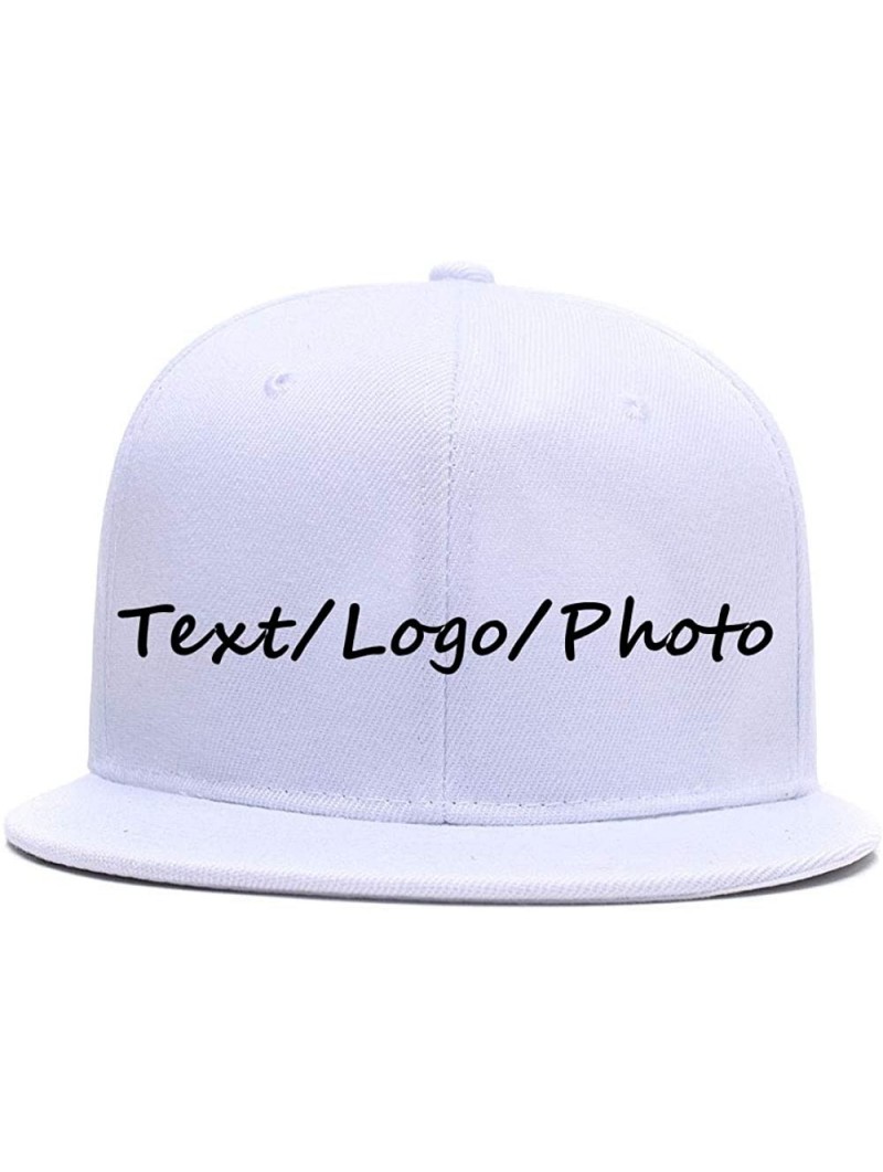Baseball Caps Snapback Personalized Outdoors Picture Baseball - White - CL18I8ZOQ83 $15.05
