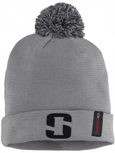 Skullies & Beanies Unisex Fishing Cold Weather Stretchy Antifrz Hat - Gray - CJ18I8RUA7T $23.48