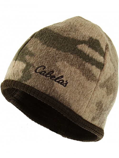 Skullies & Beanies Cabela's Camouflage Beanie with Thinsulate - Outfitter Bison Wooltimate - C618E3ISM6M $17.53
