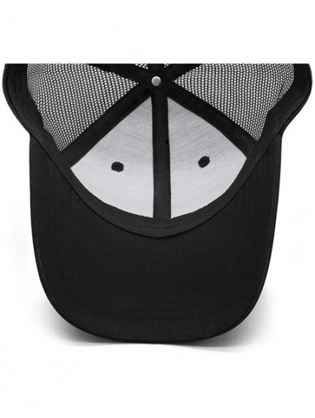 Baseball Caps Unisex Mens Baseball Hats Vintage Adjustable Mesh Dad-Navistar-International-Flat Cap - Black-33 - CZ18T7566RC ...