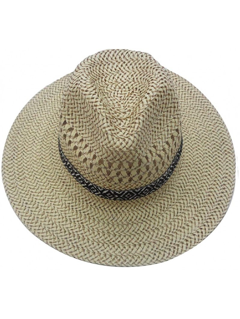 Sun Hats Spring Summer Men's Woman Lifeguard Foldable Sun Hat Woven Farmer Cool Lightweight Straw Hat - Yellow - CJ18G7UQSHH ...