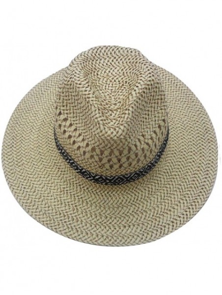 Sun Hats Spring Summer Men's Woman Lifeguard Foldable Sun Hat Woven Farmer Cool Lightweight Straw Hat - Yellow - CJ18G7UQSHH ...