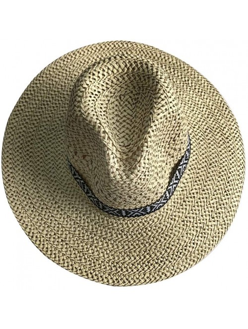 Sun Hats Spring Summer Men's Woman Lifeguard Foldable Sun Hat Woven Farmer Cool Lightweight Straw Hat - Yellow - CJ18G7UQSHH ...