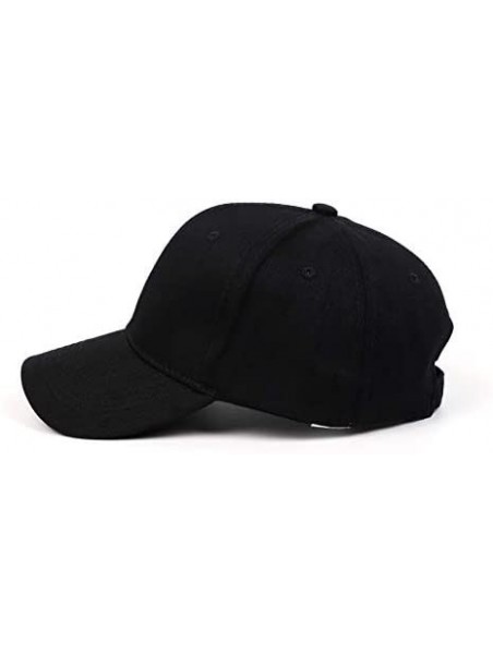 Baseball Caps Embroidered Strawberry Watermelon Adjustable - Black+peach - CK18RE9I3W9 $13.66