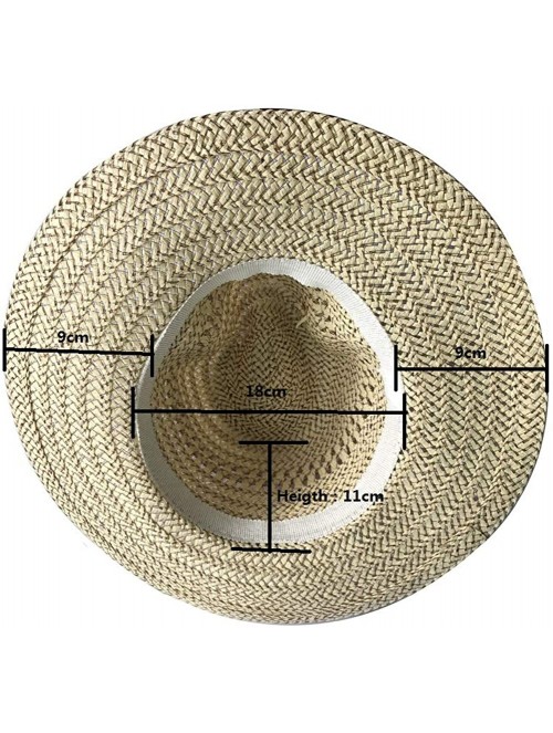 Sun Hats Spring Summer Men's Woman Lifeguard Foldable Sun Hat Woven Farmer Cool Lightweight Straw Hat - Yellow - CJ18G7UQSHH ...