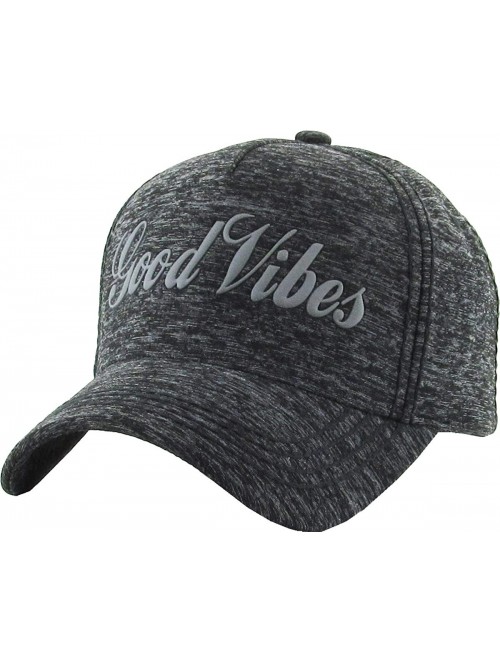 Baseball Caps Good Vibes ONLY Cool Vintage Design Dad Hat Baseball Cap Polo Style Adjustable - (1.1) Black Good Vibes - CB18K...
