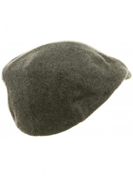 Newsboy Caps Men's Wool Ivy Newsboy Cap Hat - Grey - C811OHTQSFN $10.28