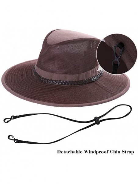 Sun Hats FANCET Bucket Hat for Women Foldable Sun UV SPF Cotton Hunting Fishing - 99069_beige - C218E2K4NYW $18.55