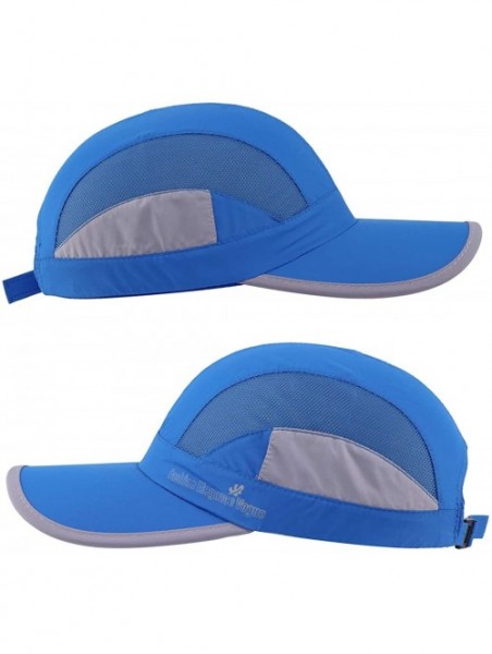 Baseball Caps 7-7 1/2 Quick Dry Breathable Ultralight Running Hat for Sport - B Series-blue - C118EMNNOYD $10.68