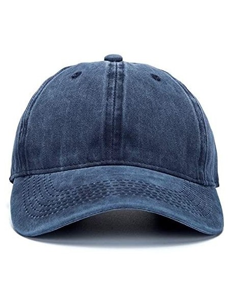 Baseball Caps Custom Cowboy Hat DIY Baseball Cap Outdoor Visor Hat Trucker Hat Personalized Gift/Black - Retro Navy - CW18G4S...