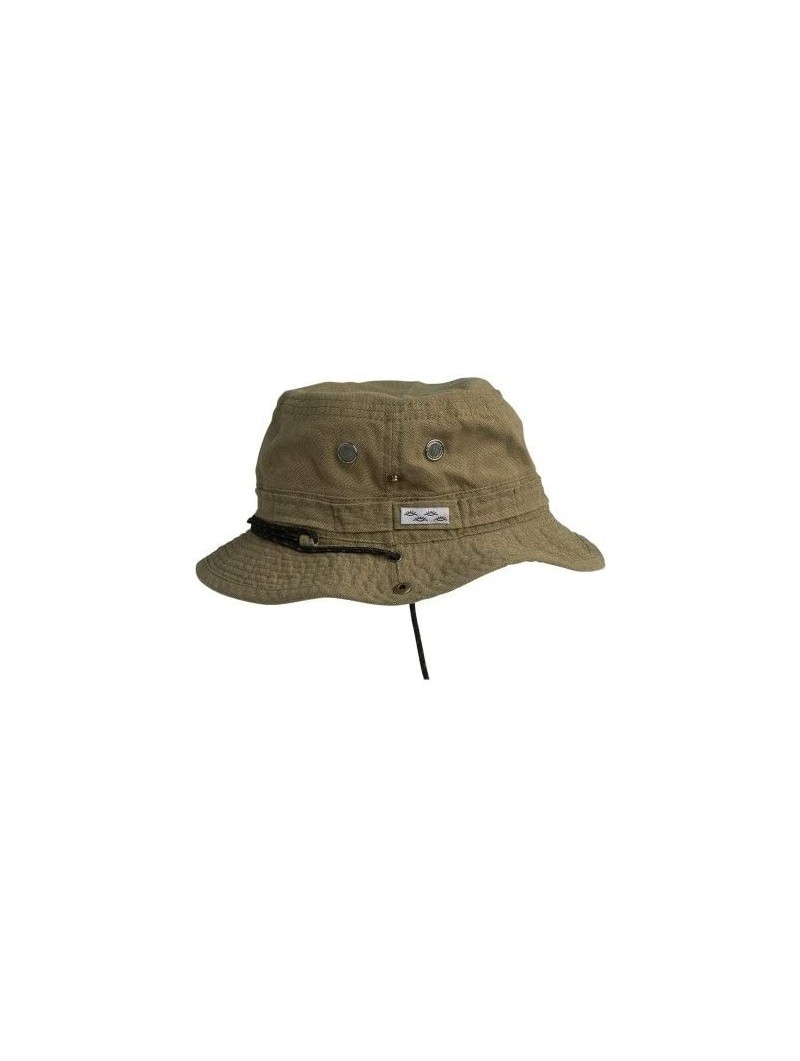 Sun Hats Yellowstone Cotton Outdoor Hiking Hat - Olive - CQ1105L1BVD $40.81