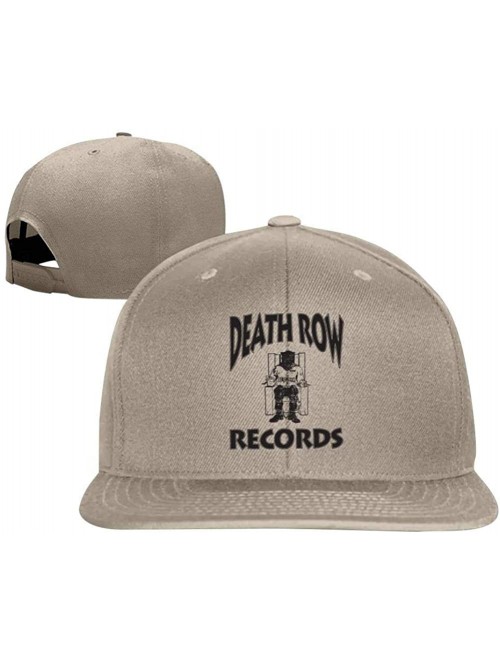 Baseball Caps Baseball Cap Death Row Records Outdoor Wild Hat Adjustable Trucker Hat - Natural - C818OWEKO4W $13.63