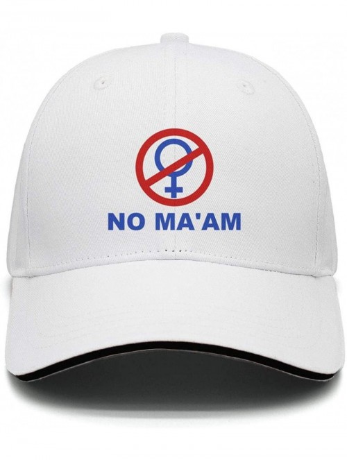 Baseball Caps No Ma'am - Vintage Style Trucker Hat Retro Mesh Cap - No Ma'am-6 - CV18LE9IGUE $25.06