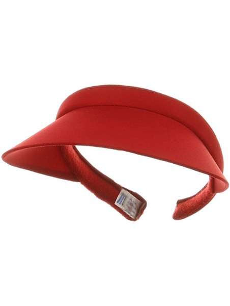 Visors Nylon Small Clip On - Red - CY17YT02REA $10.11