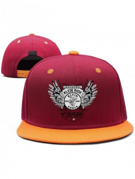 Baseball Caps Unisex Dad Cap Trucker-Klein-Tools-Hat Casual Breathable Baseball Snapback - Maroon-27 - CX18Q7M0CDA $15.54