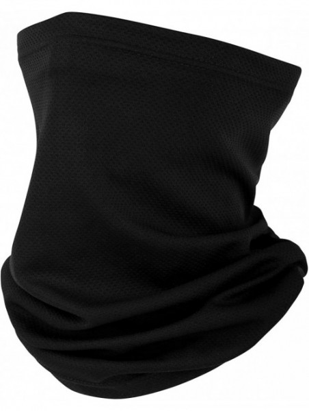 Balaclavas Windproof Balaclava Bandana Headwrap Breathable Neck Giater for Outdoor Sports - Black - CO199I0N37G $15.49