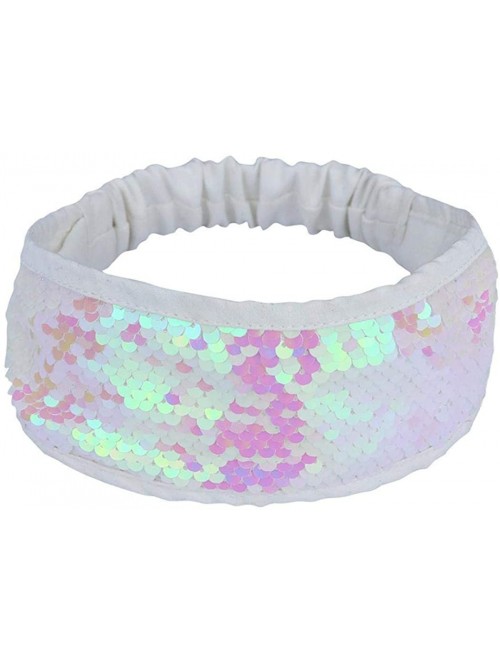 Headbands Women Headband Fashion Double-Sided Flip Color Change Sequins Hair Band Headwear - Type 11 Color - C6194IZ0LIR $13.06