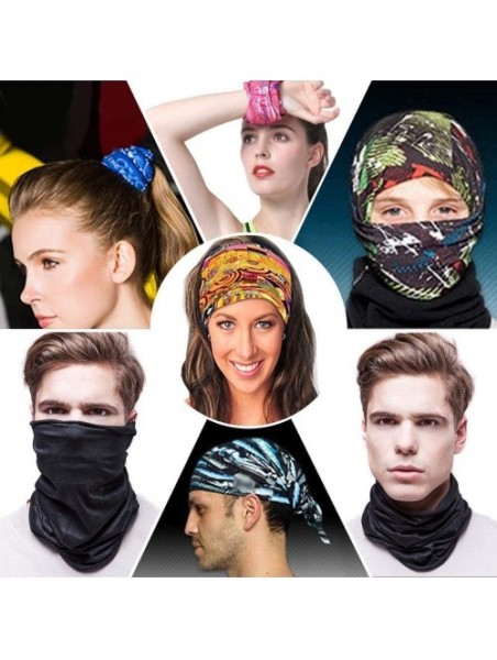 Balaclavas Unisex Multifunctional Seamless Bandana Face Mask Neck Gaiter Headwear Tube Mask Scarf - Digital Camo - CR1982NH3A...