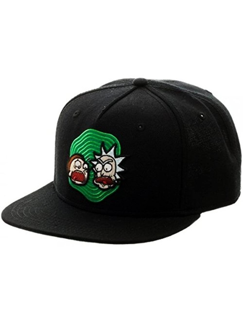 Baseball Caps Portal Adult Black Snapback Cap Hat - CV12N34575F $18.81