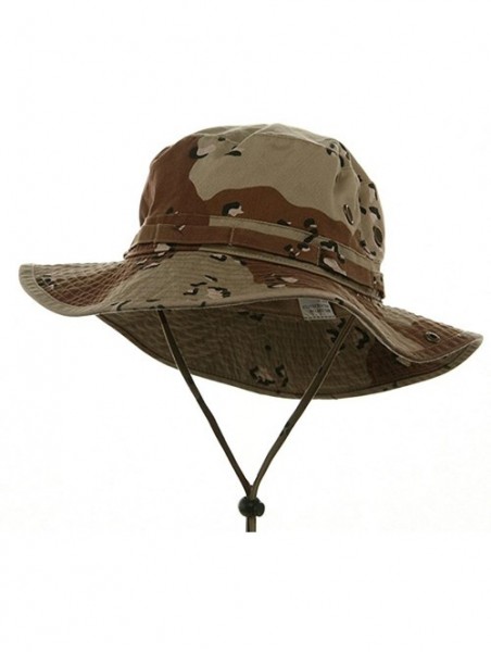 Sun Hats Big Size Washed Camo Hunting Hats - Desert - C91118W0UXX $33.15