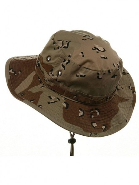 Sun Hats Big Size Washed Camo Hunting Hats - Desert - C91118W0UXX $33.15