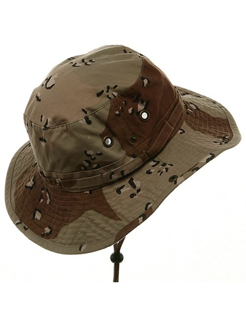 Sun Hats Big Size Washed Camo Hunting Hats - Desert - C91118W0UXX $33.15