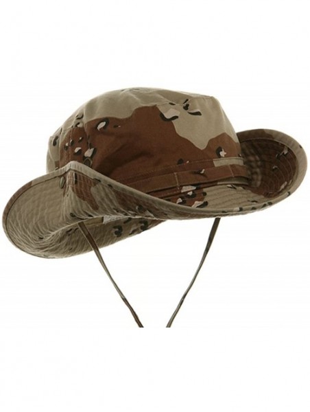 Sun Hats Big Size Washed Camo Hunting Hats - Desert - C91118W0UXX $33.15