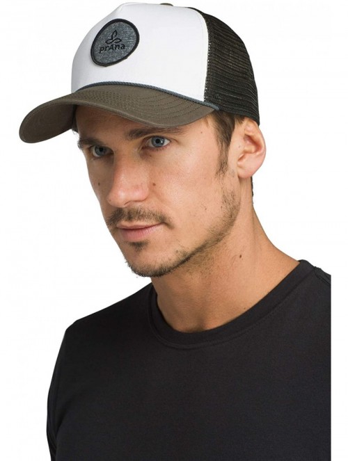 Baseball Caps Organic Cotton Patch Trucker - Cargo Green - C7182I32N65 $25.63