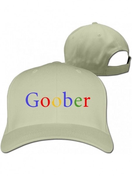 Skullies & Beanies Funny Design Goober Search Designer Trucker Cap Peaked Hat Unisex Baseball Hats - Natural - CU18G8Y5ZXR $1...