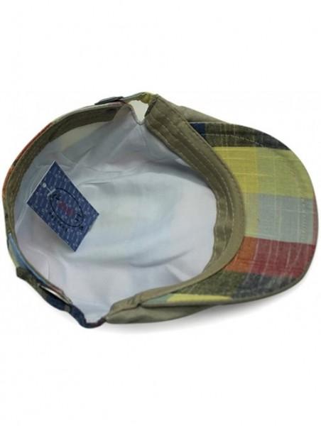 Newsboy Caps Checker Check Plaid Tartan Newsboy Beret Cap Hat FFH032 - Ffh273s01 Rainbow - C611YU0DC49 $25.70