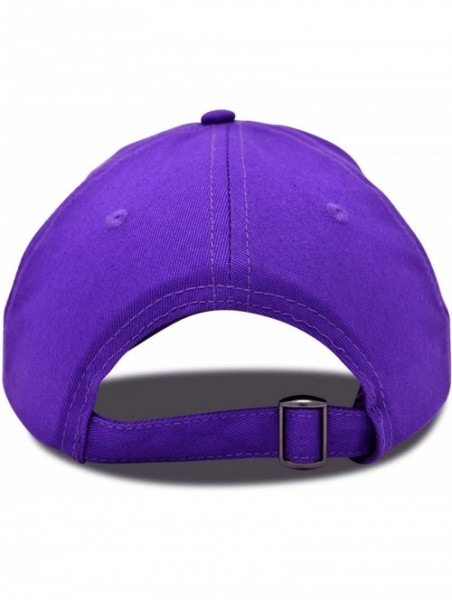 Baseball Caps Pink Butterfly Hat Cute Womens Gift Embroidered Girls Cap - Purple - C918S03M7O9 $23.01