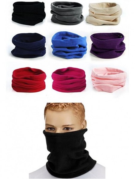 Skullies & Beanies 3 in 1 Men Women Unisex Polar Fleece Hat Neck Warmer Face Mask Cap Warm Winter Bonnet Beanie Collars Scarf...