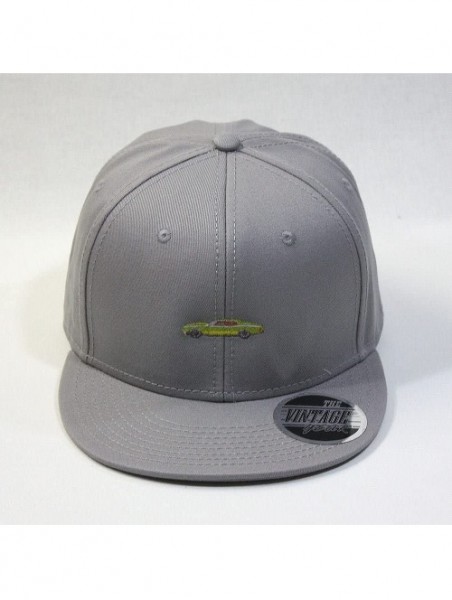 Baseball Caps Premium Plain Cotton Twill Adjustable Flat Bill Snapback Hats Baseball Caps - 70 Gray - C612MSKBWQ7 $14.12