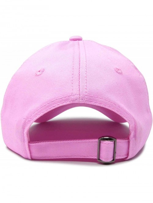 Baseball Caps NY Baseball Cap NY Hat New York City Cotton Twill Dad Hat - Light Pink - CH18M7WRTEY $10.86