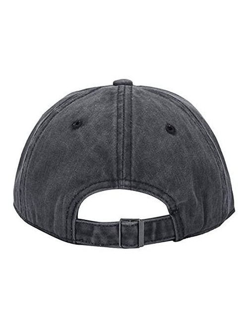 Baseball Caps Men's/Women's Hockey Heart Cotton Denim Baseball Cap Adjustable Trucker Cap - Ash - C018IG4UME6 $16.18