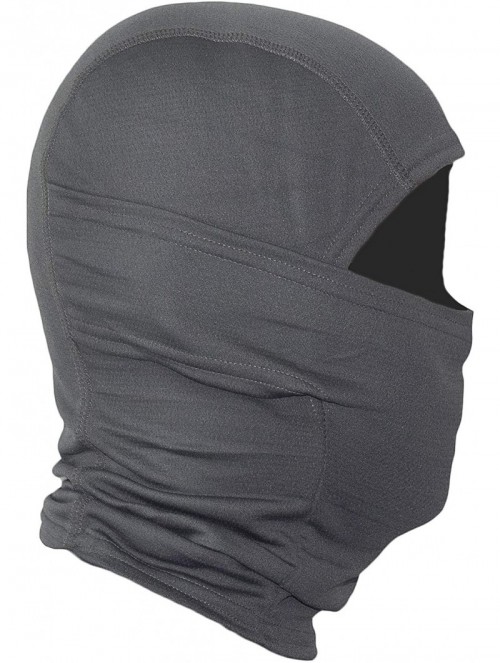 Balaclavas Balaclava Face Mask Windproof UV Protection for Cycling Hiking Hunting Mask for Men Women - Grey - CG18X7IYMQK $11.96