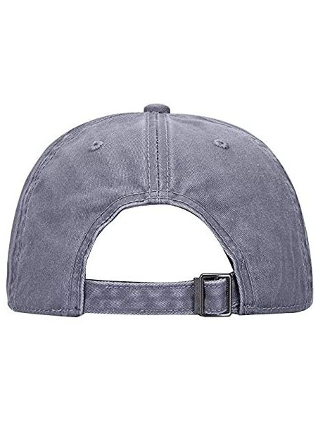 Baseball Caps Custom Cowboy Hat DIY Baseball Cap Outdoor Visor Hat Trucker Cap(Adjusted/Black/Adult) - Retro Gray - CH18G6KTK...