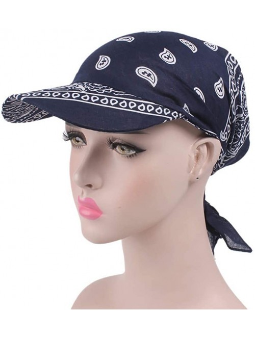 Skullies & Beanies Chemo Headwear Turbans Cancer Hats Sleeping Hats Sleep Bonnet Cap Baseball Cap - Black - CJ18SW0O469 $10.85