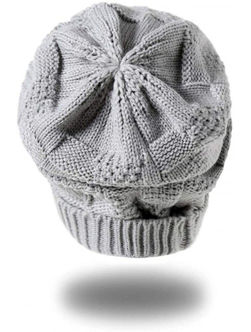 Skullies & Beanies Oversize Hat versatile Slouchy - C118LZRG69N $9.62