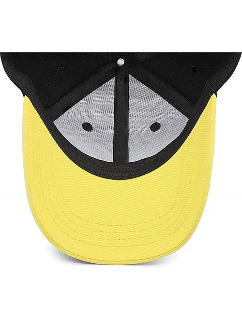 Baseball Caps Man Cool Cobra Snake Kai Baseball Cap Trucker hat - Yellow - CZ18I3I6AWG $17.68