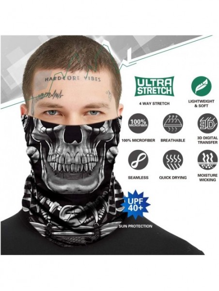 Balaclavas Face Scarf Casual Balaclava Headwear Stretchable Bandanna Headbands Wind/Sun/UV Protection - Pl180283 - CY18ES9ZLK...