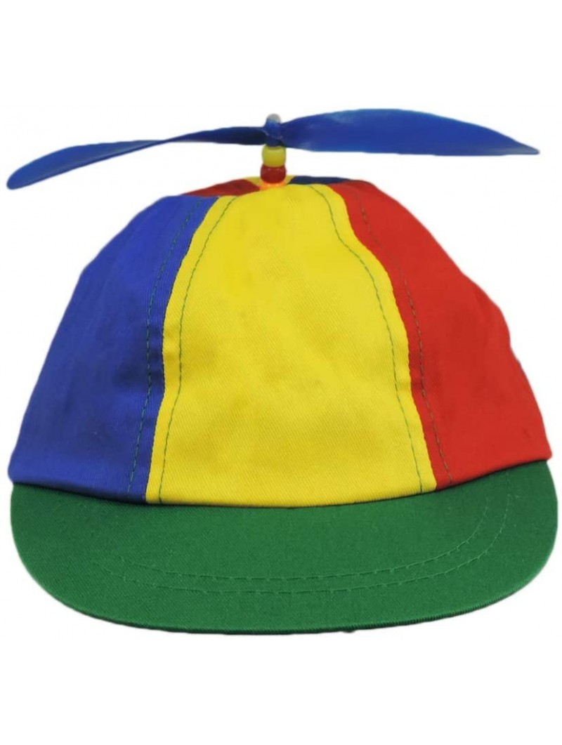 Skullies & Beanies Child Propeller Beanie Multi Colored Baseball Hat - C8115P0HFAJ $13.68