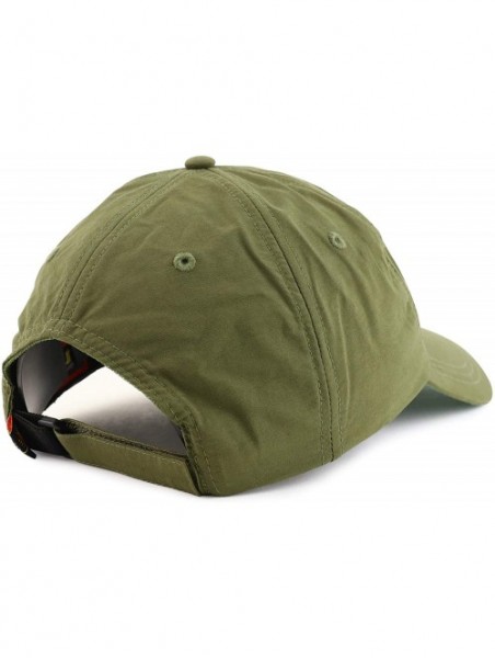 Baseball Caps Lightweight UV 50+ UPF Sunshield Long Bill Mesh Lined Cap - Olive - CL18XXLE9L0 $24.35