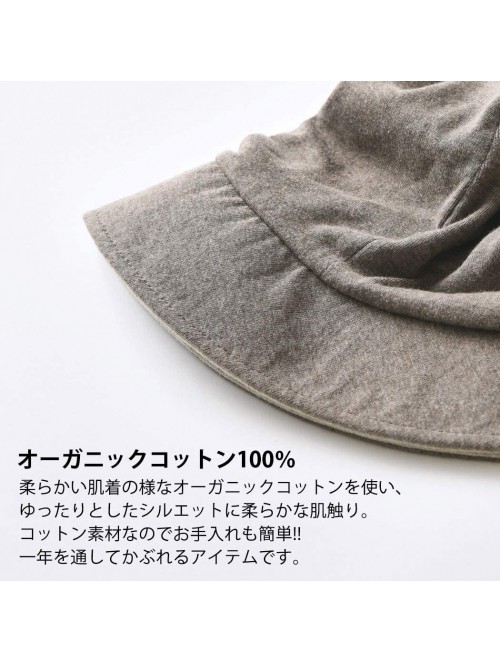 Sun Hats Casualbox - Womens Sun Hat Organic Cotton Reversible Japanese Design - Black & Light Gray - C911OIINWBV $33.46