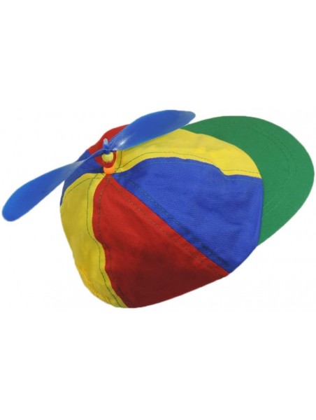 Skullies & Beanies Child Propeller Beanie Multi Colored Baseball Hat - C8115P0HFAJ $13.68