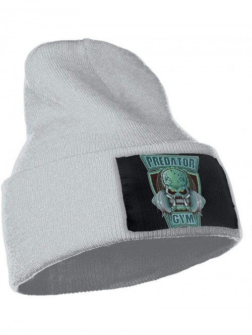 Skullies & Beanies Predator Gym Outdoor Hat Knitted Hat Warm Beanie Caps for Men Women - Gray - C218Q9D0N9W $19.10