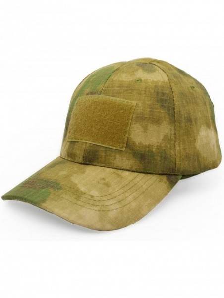 Baseball Caps Military Tactical Operator Cap- Outdoor Army Hat Hunting Camouflage Baseball Cap - Ruin Green Camouflage - C618...